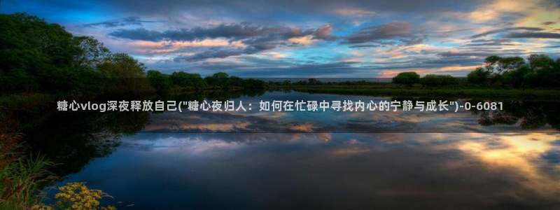 糖心vlog成人